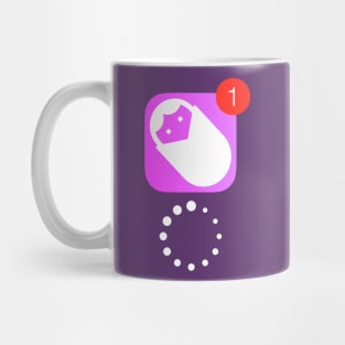 GIRL loading Mug